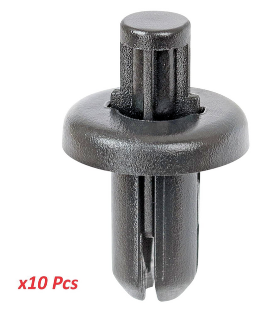 Motorbike Fairing Panel 5mm Plastic Rivet Trim Fix Clips x10 Honda Yamaha Suzuki0