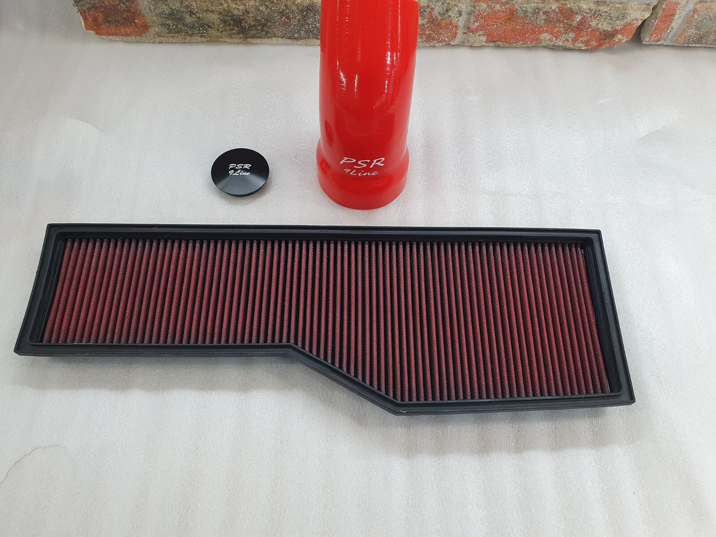 Porsche 997 Performance Induction Upgrade Air Filter & Resonator Box Kit RED12