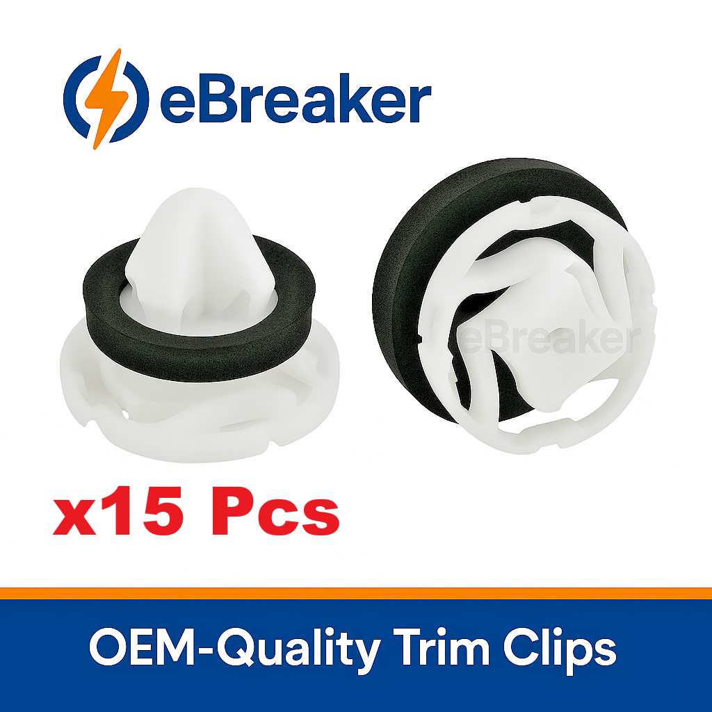RENAULT Door Card Panel Interior Trim Sprung Head Fastener Clips - Pack of 15 Pc0