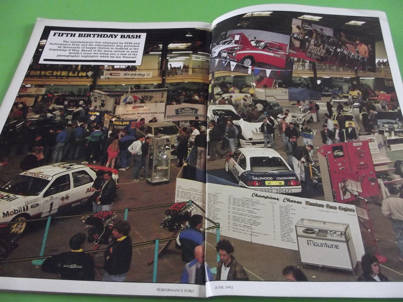 PERFORMANCE FORD MAGAZINE JUNE 1992 #C55