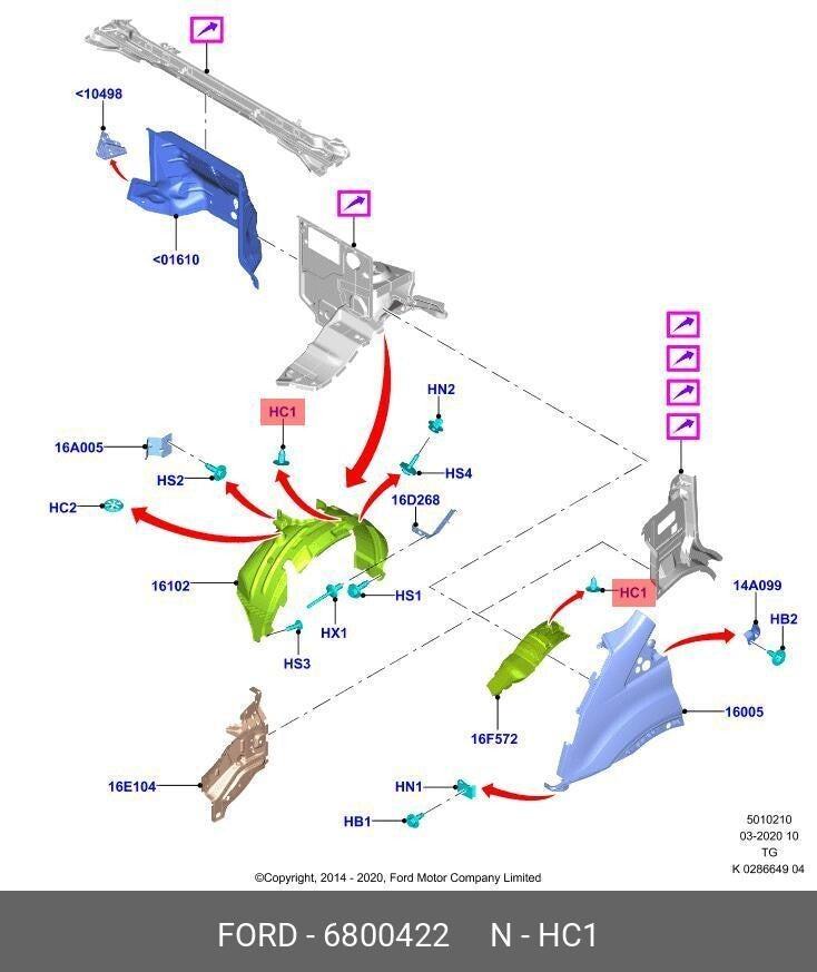 VAUXHALL Fir Tree Trim Fastener Clip 7mm 18mm Head 5pcs Astra Insignia Viva OPEL16