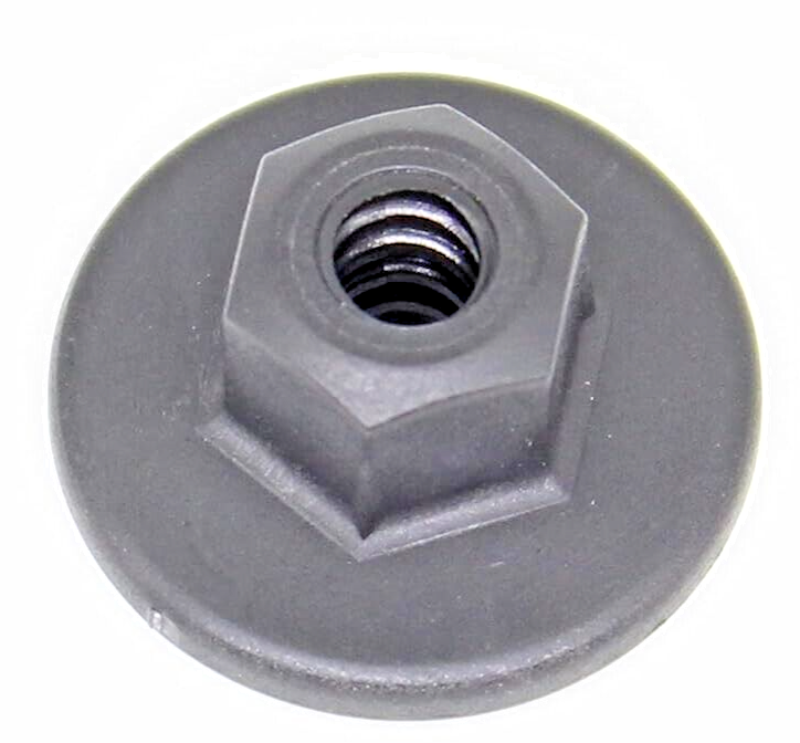 MERCEDES Hex Head Threaded Plastic Nut 10mm Undertray wheel Arch Clip x10, E C S17