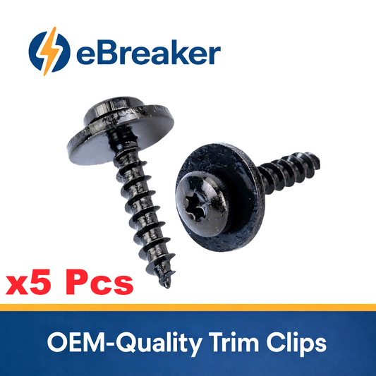 Citroen Trim Panel Screw M5 Coarse Thread Self Tapping Bolt Captive Washer x5pcs1