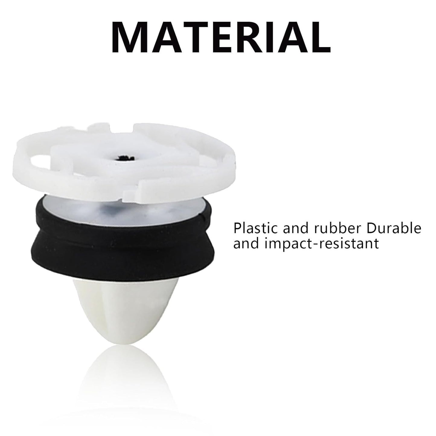 RENAULT Door Card Panel Interior Trim Sprung Head Fastener Clips - Pack of 20 Pc7