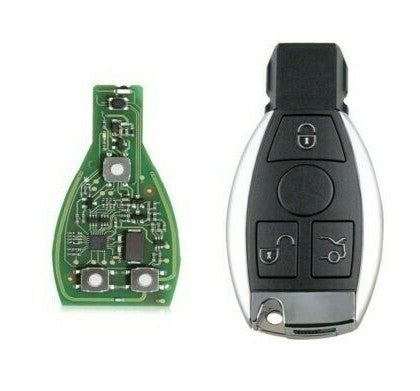 MERCEDES BENZ 3 BUTTONS REMOTE KEY C E G R S GL SL SLK BGA & NEC 433MHZ 0