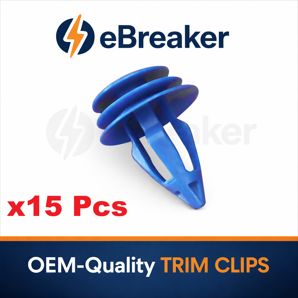 BMW Trim Panel Fastening Fixing Clips Interior Plastic Blue 07147129317  x15 pc23