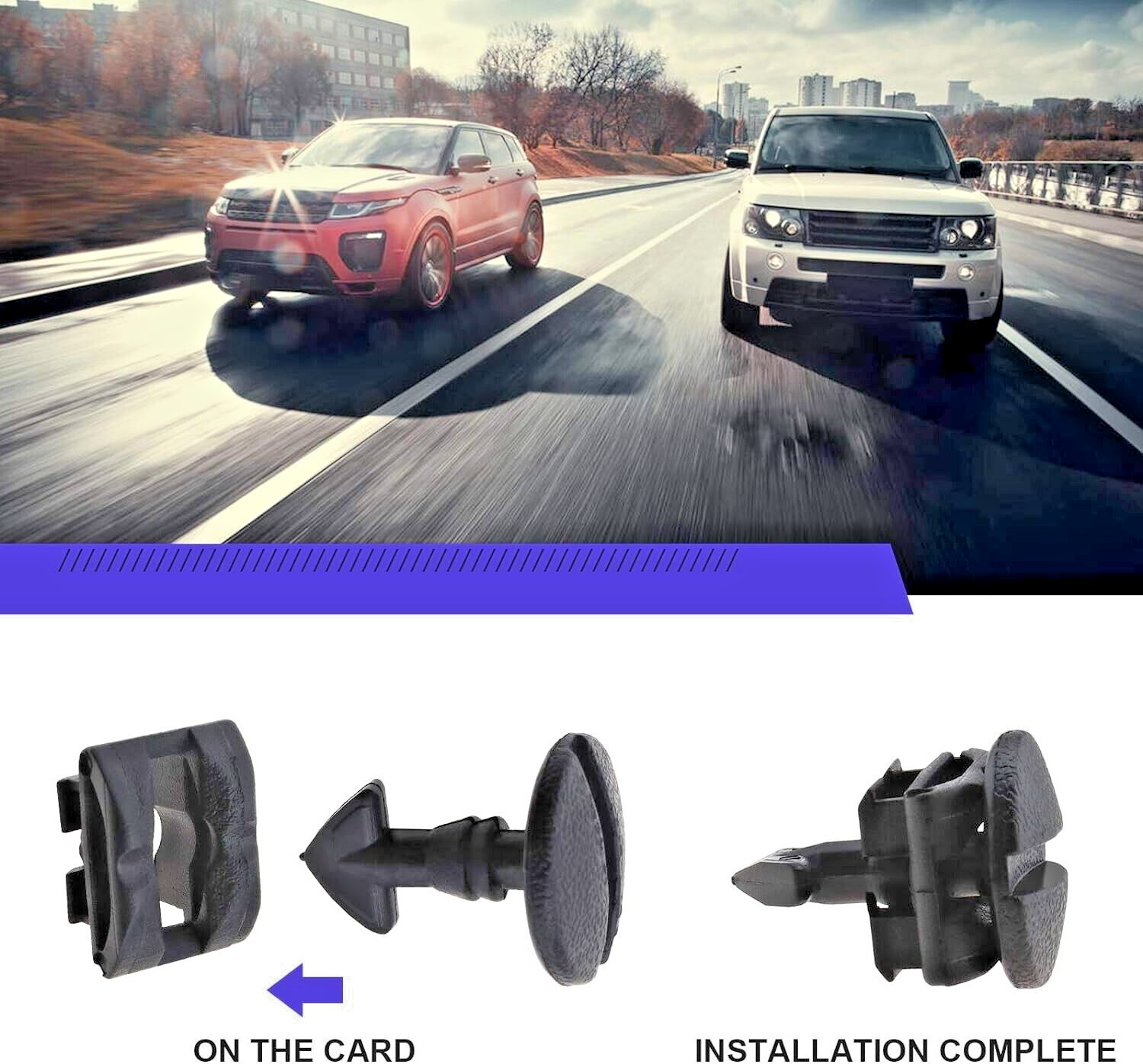 Land Rover Freelander 2 Bumper Tow Cover Twist Bolts DYR500010 x215