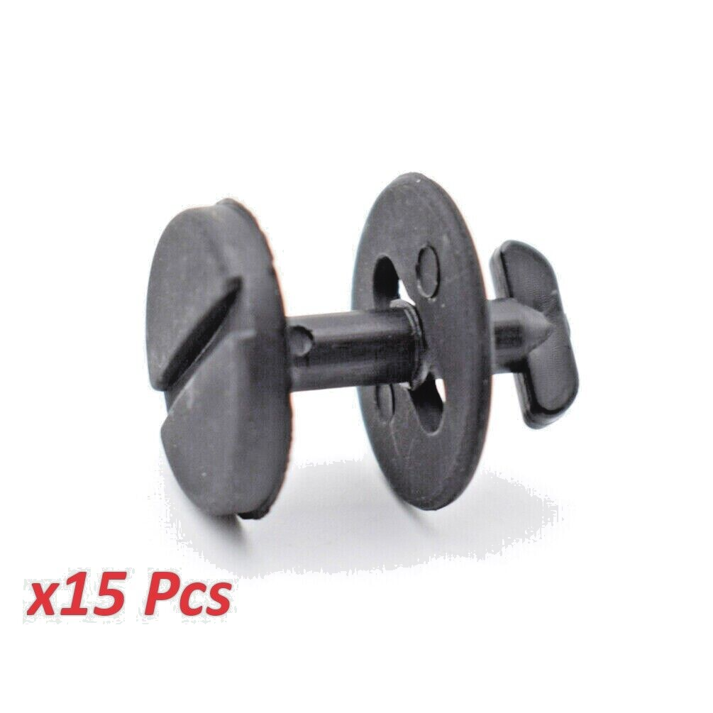 BMW Floor Mat Carpet Twist Clips x15 Compatible with 3, 5, 7, 8, X3, X5 Series0