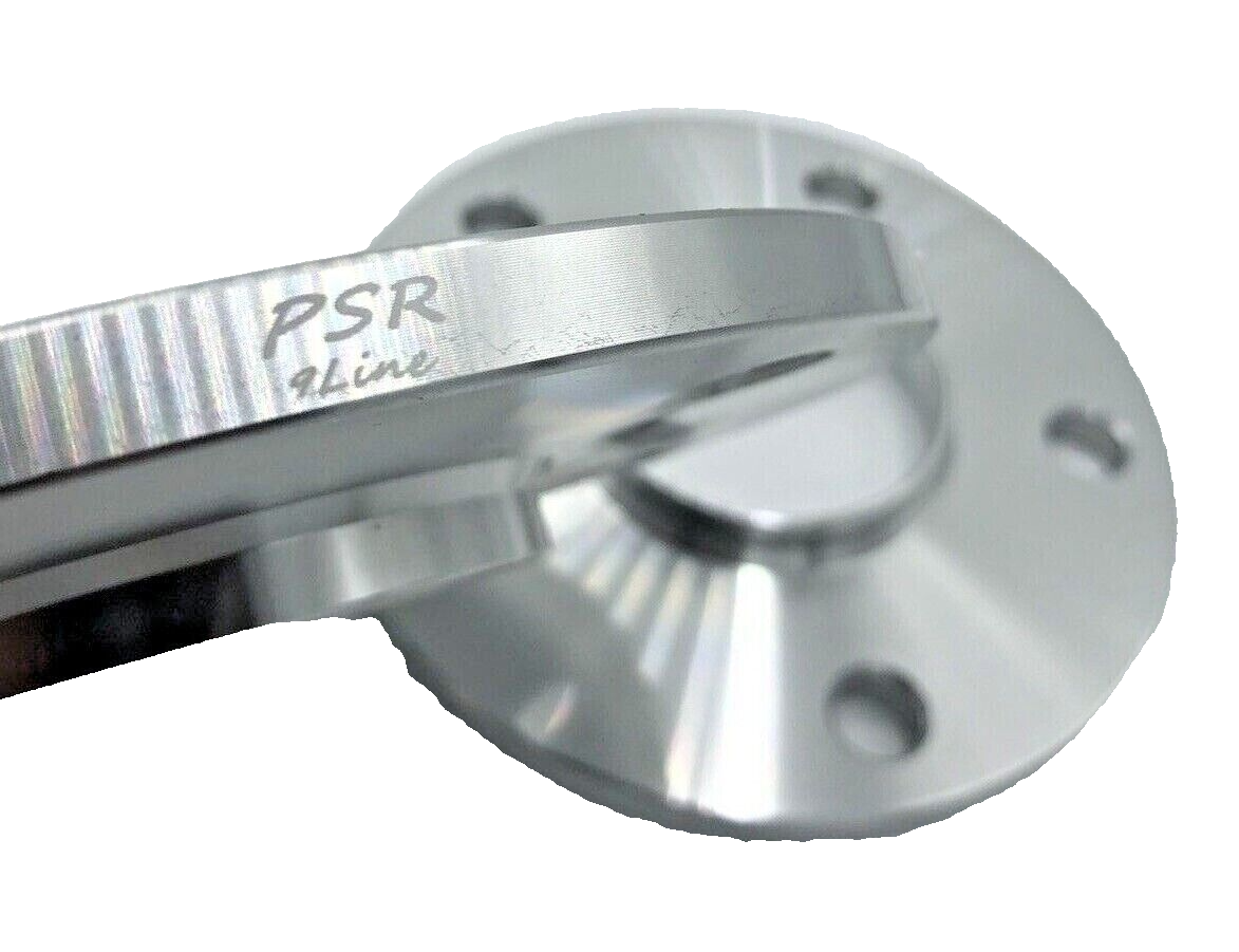 Porsche Wheel Spacers 12mm + Extended OE Bolts Set Of 4 in Silver 5x130 PSR9Line6