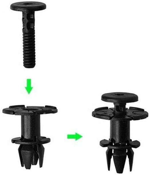 BMW Side Skirt Clips 1 2 3 4 5 6 7 8 series x3 x4 x5 x6 E F Chassis Qty of 107