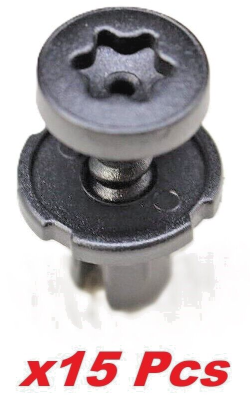 AUDI Torx Head Plastic Screw Fit Trim Rivet x15 Pcs - 7L68683070
