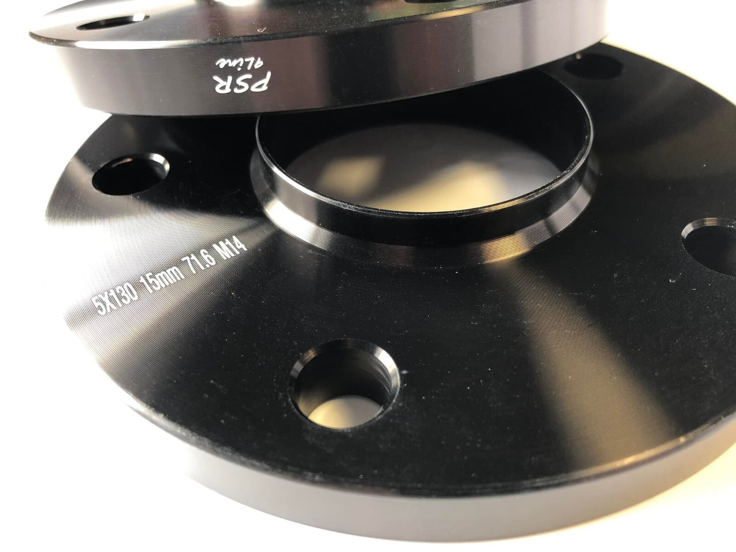 Porsche Wheel Spacers 15mm Set Of 2 in Black 5x130 PSR9Line17