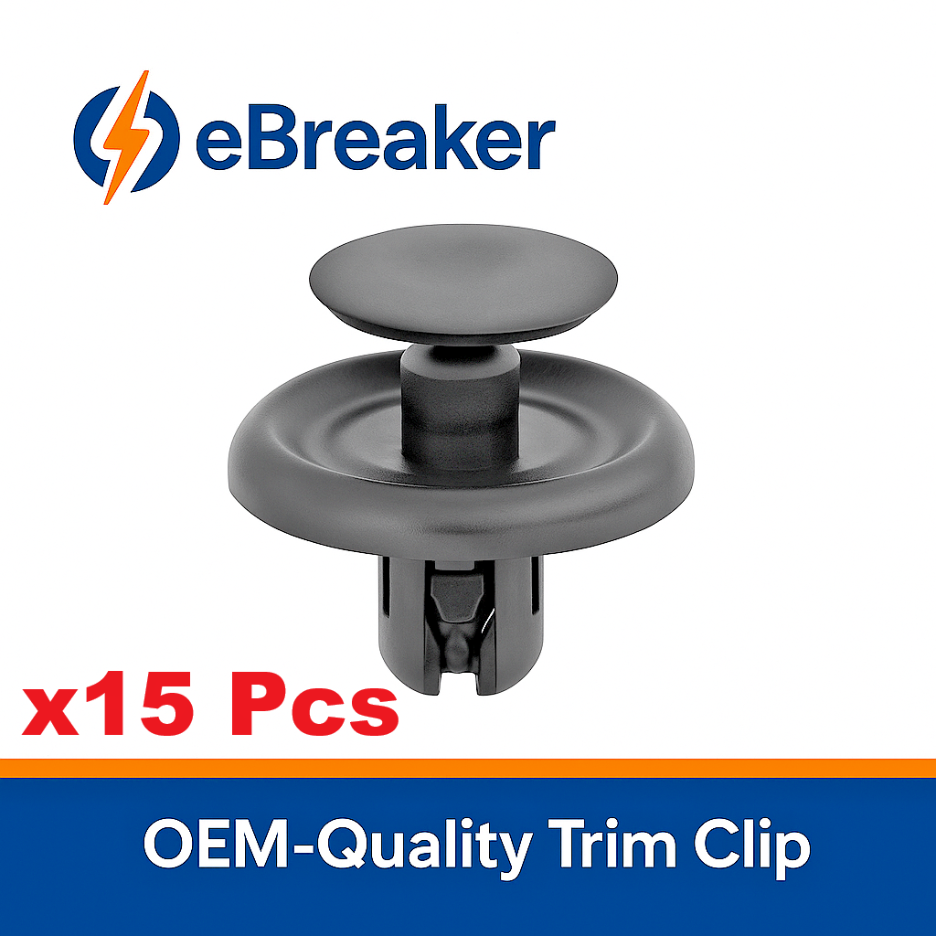 TOYOTA Push Fit Rivet Trim Panel Fastener Clip 7mm Hole  Prius Aygo & LEXUS 15pc0
