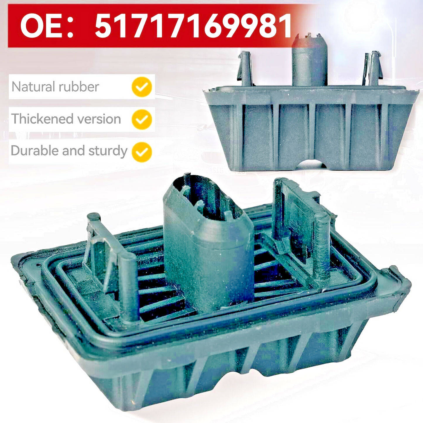 Jacking Point Mount Cover MINI CLUBMAN & COUNTRYMAN OE 5171723719514