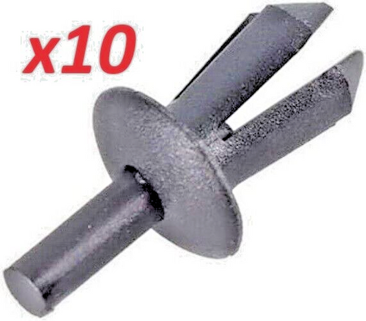 Plastic Rivet Clips for BMW – 5mm Trim Wheel Arch Liner Panel Splashgaurd x100