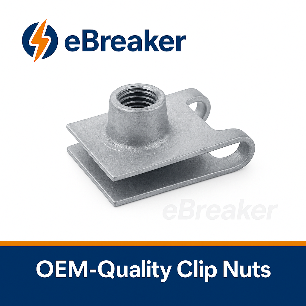 NISSAN C-Clip M6 Spire Nut Under Body Weather Sheild Trim Panel Galvanised - x2019