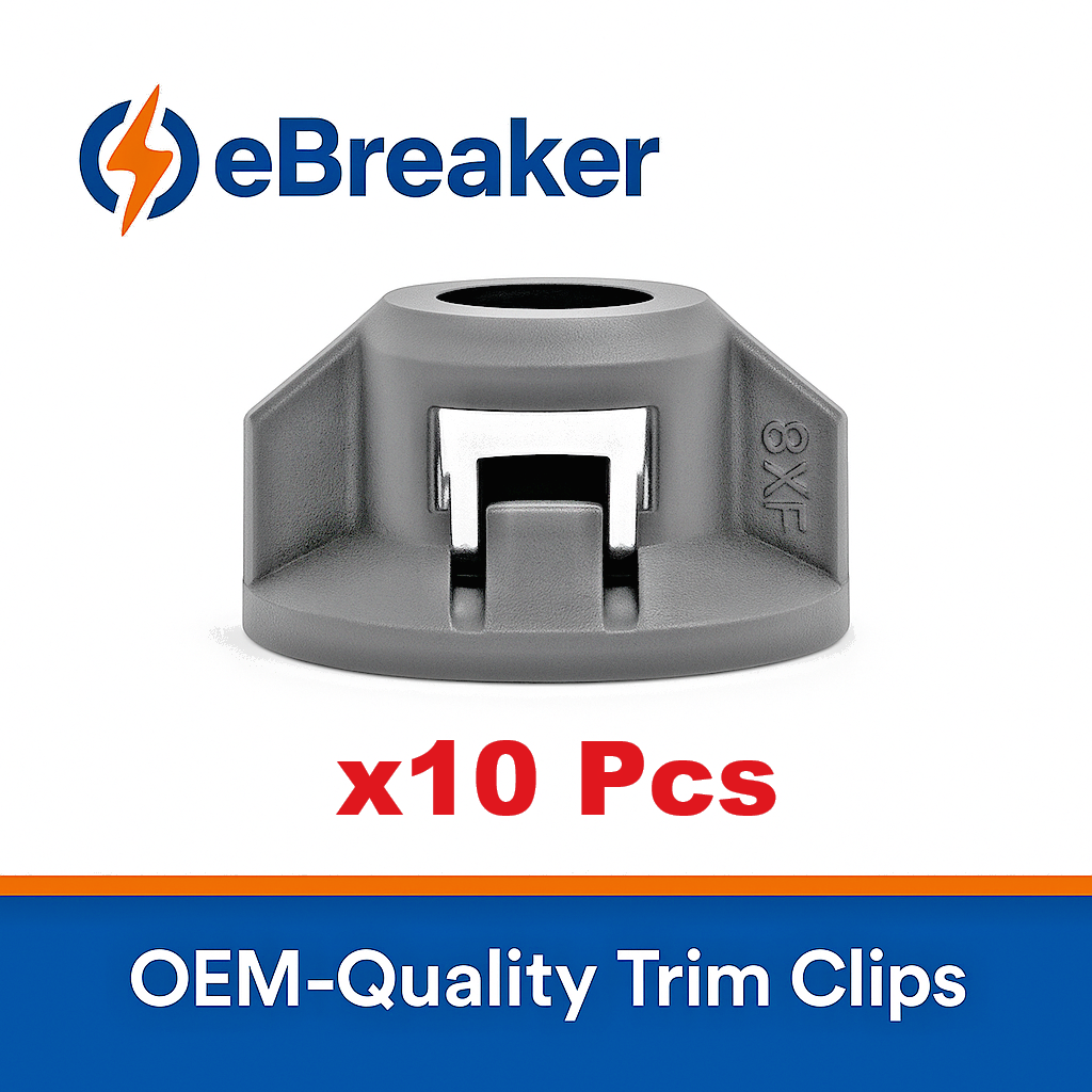 Toyota Wheel Arch Liner Fixing Clip Plastic Wing Nut Black Prius Rav 4 C-HR 10pc0