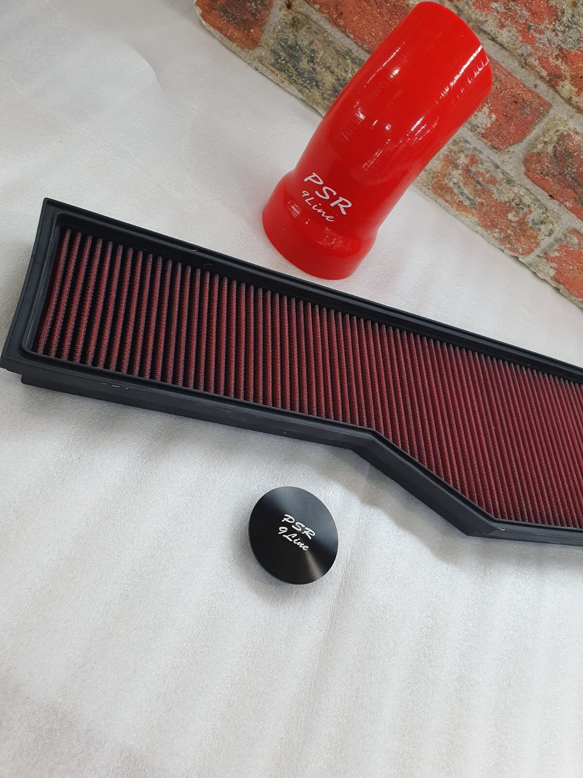 Porsche 997 Performance Induction Upgrade Air Filter & Resonator Box Kit RED17