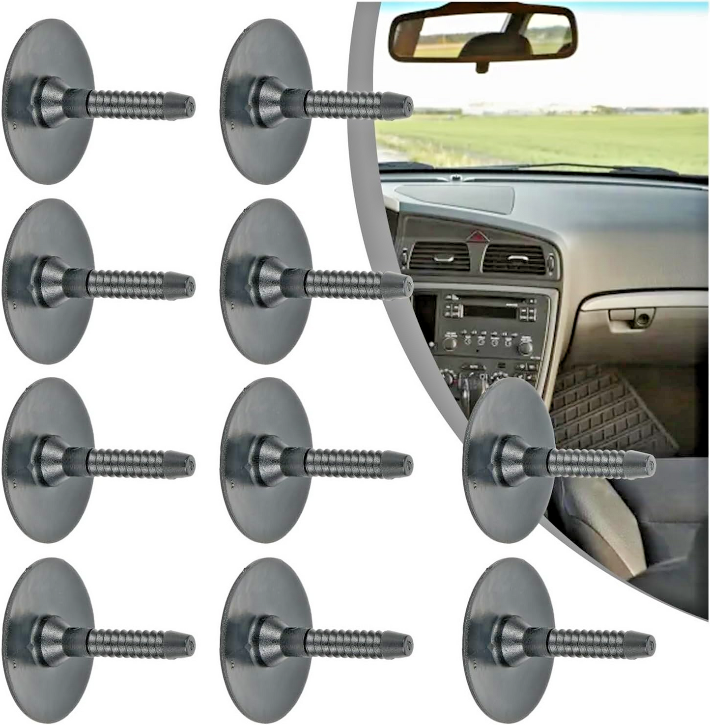 BMW Under Body Splash Guard Weather Shield Side Skirt Pin Screw Clip Pack of - 519