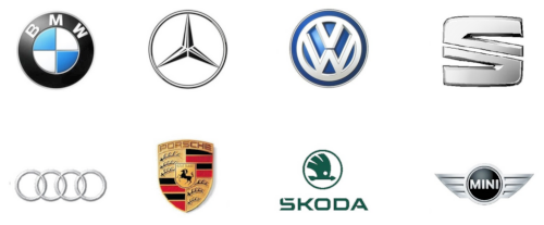 SKODA SEAT Interior Door Sill Pillar Trim Consol Panel Metal Clip Fasteners - 54