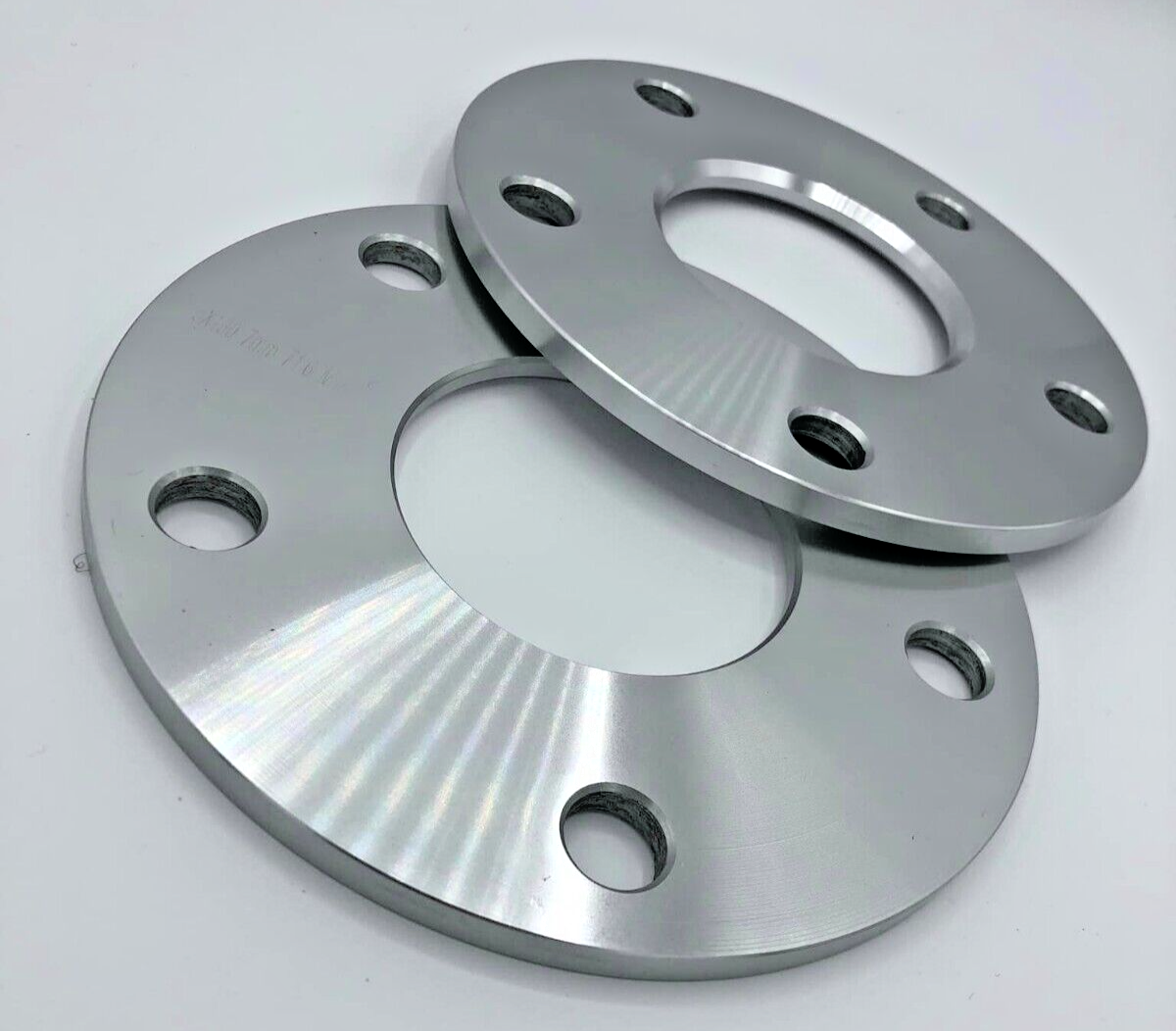 Porsche Wheel Spacers 7mm Set Of 2 in Silver 5x130 PSR9Line15