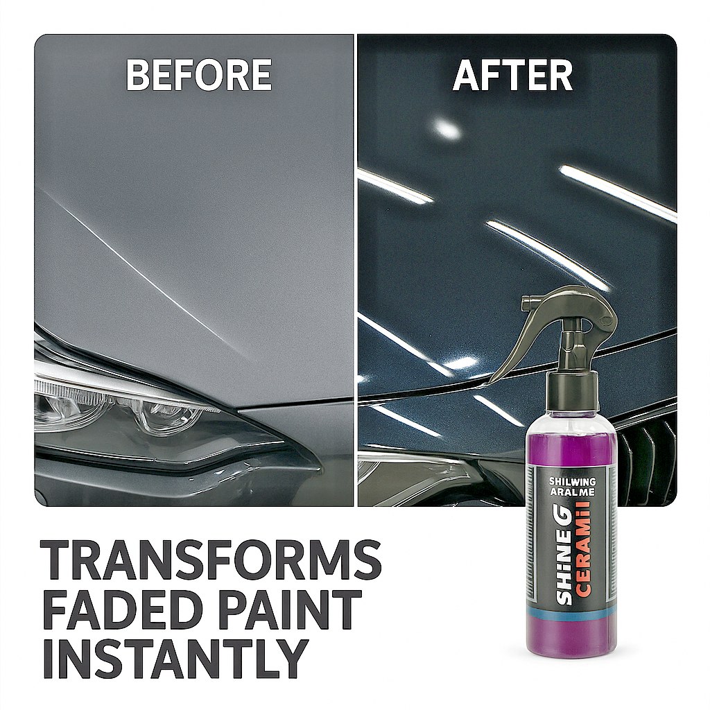 Professional Nano Ceramic Coating Kit 10H Deep Gloss Paint Protection 12M Cover.16