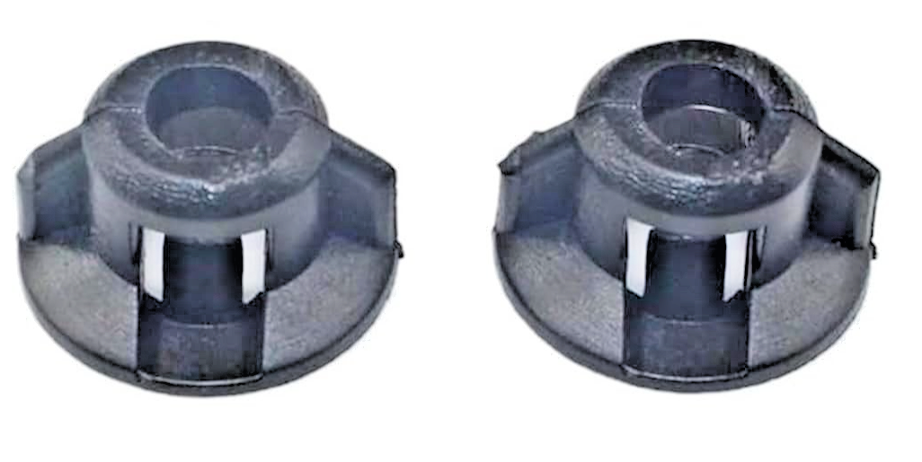 LEXUS Wheel Arch Liner Fixing Clip Plastic Wing Nut Black Prius Rav 4 C-HR 10 pc19