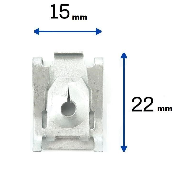 BMW C-Clip Sheet Metal Nut Clamp 1 3 4 5 6 7 SERIES 5x PCS 517170657739