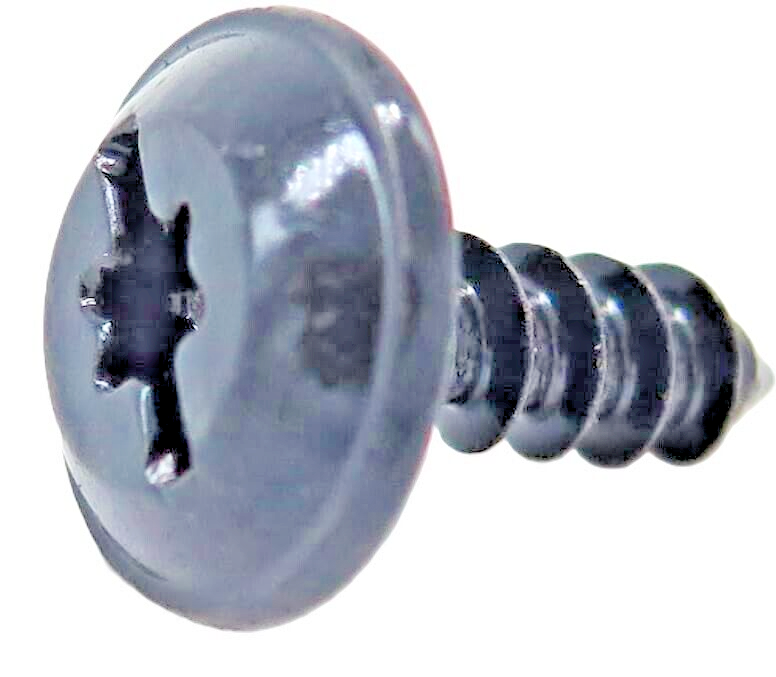 SEAT Slot Head Metal Torx Screw Trim fixing Clip Self Tapping Bolt Black 20 Pcs7