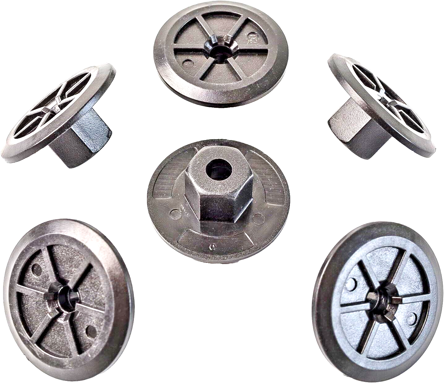 10mm Hex Head Plastic Flange Nut. x20 pc Arch Liner Splash Guard Under body Tray0