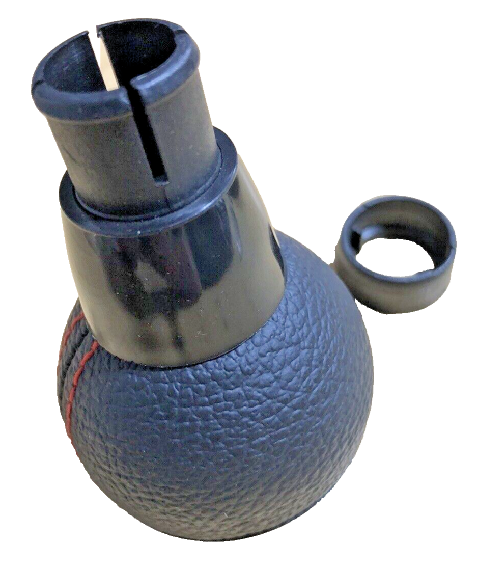 MINI 6 Speed Gear Shift Knob Soft Leather Red Shift Pattern R55 R56 R57 R58 R608