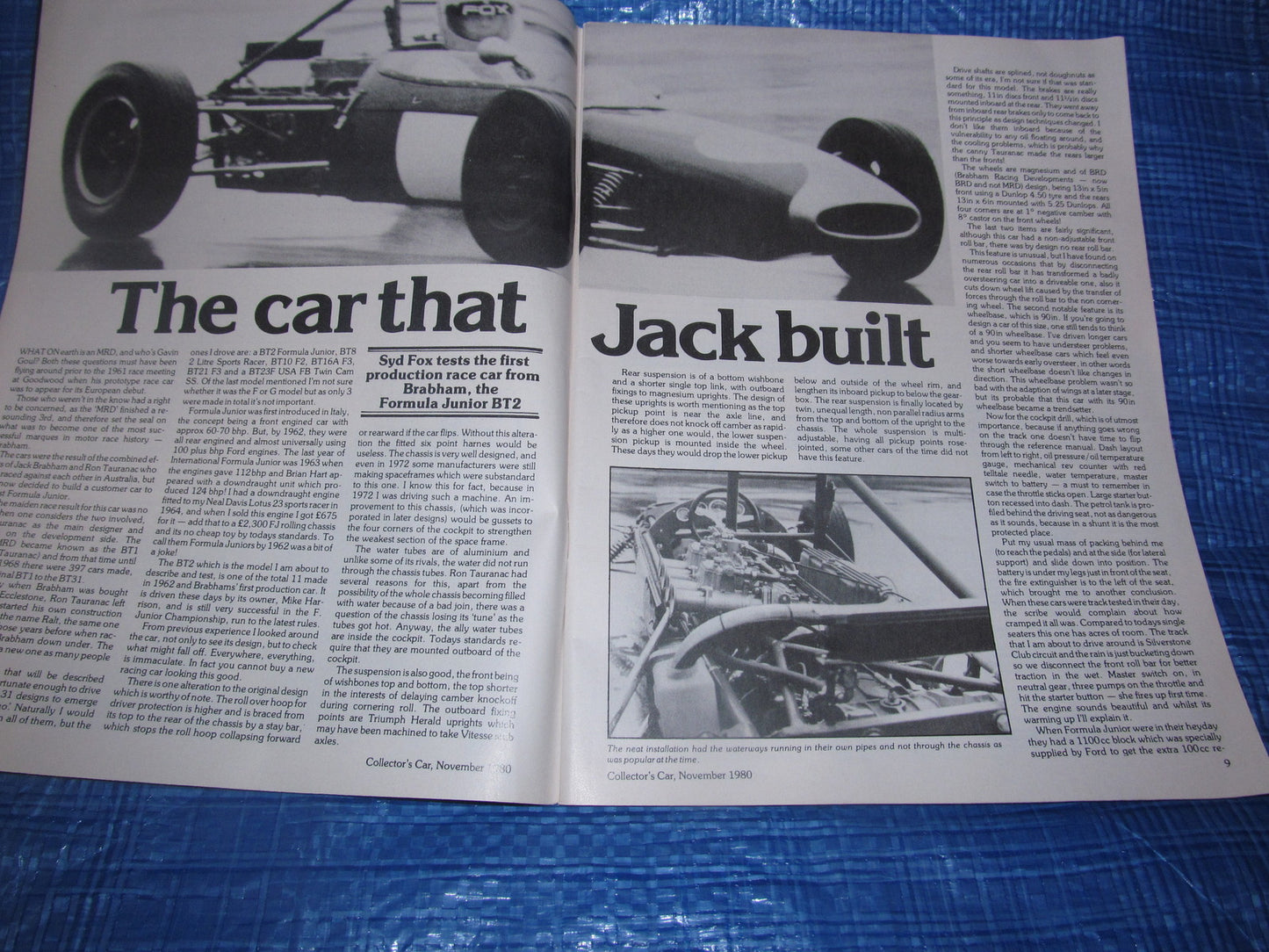 1980 NOVEMBER COLLECTORS CAR MAGAZINE / MERCEDES REPLICA GOODWOOD 7's  #bk12