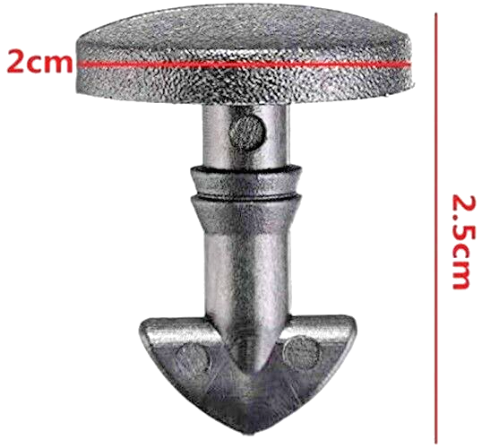 Land Range Rover Bumper Tow Cover Twist Fix Bolts DYR500010 Discovery Freelander7