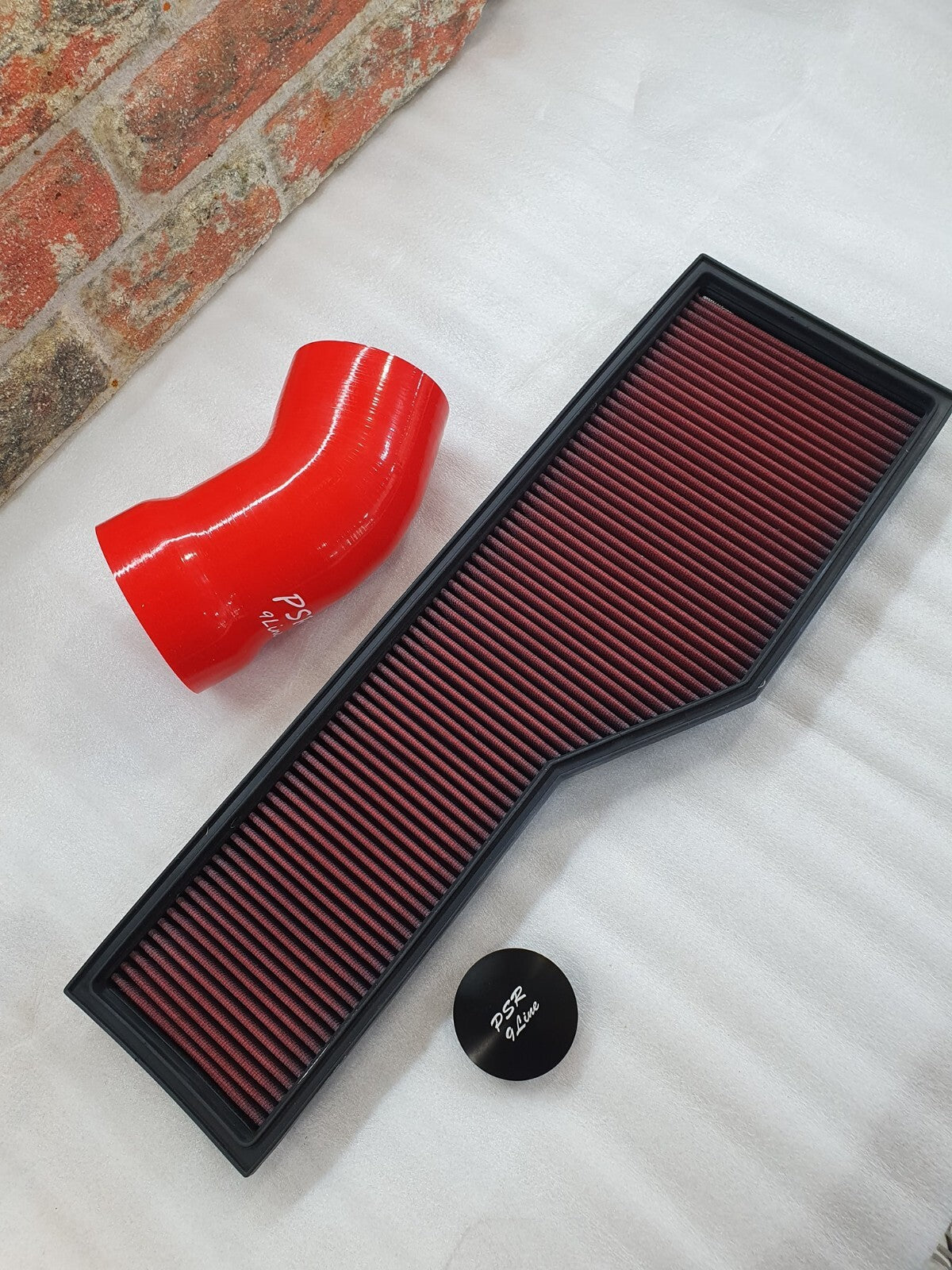 Porsche 997 Performance Induction Upgrade Air Filter & Resonator Box Kit RED14