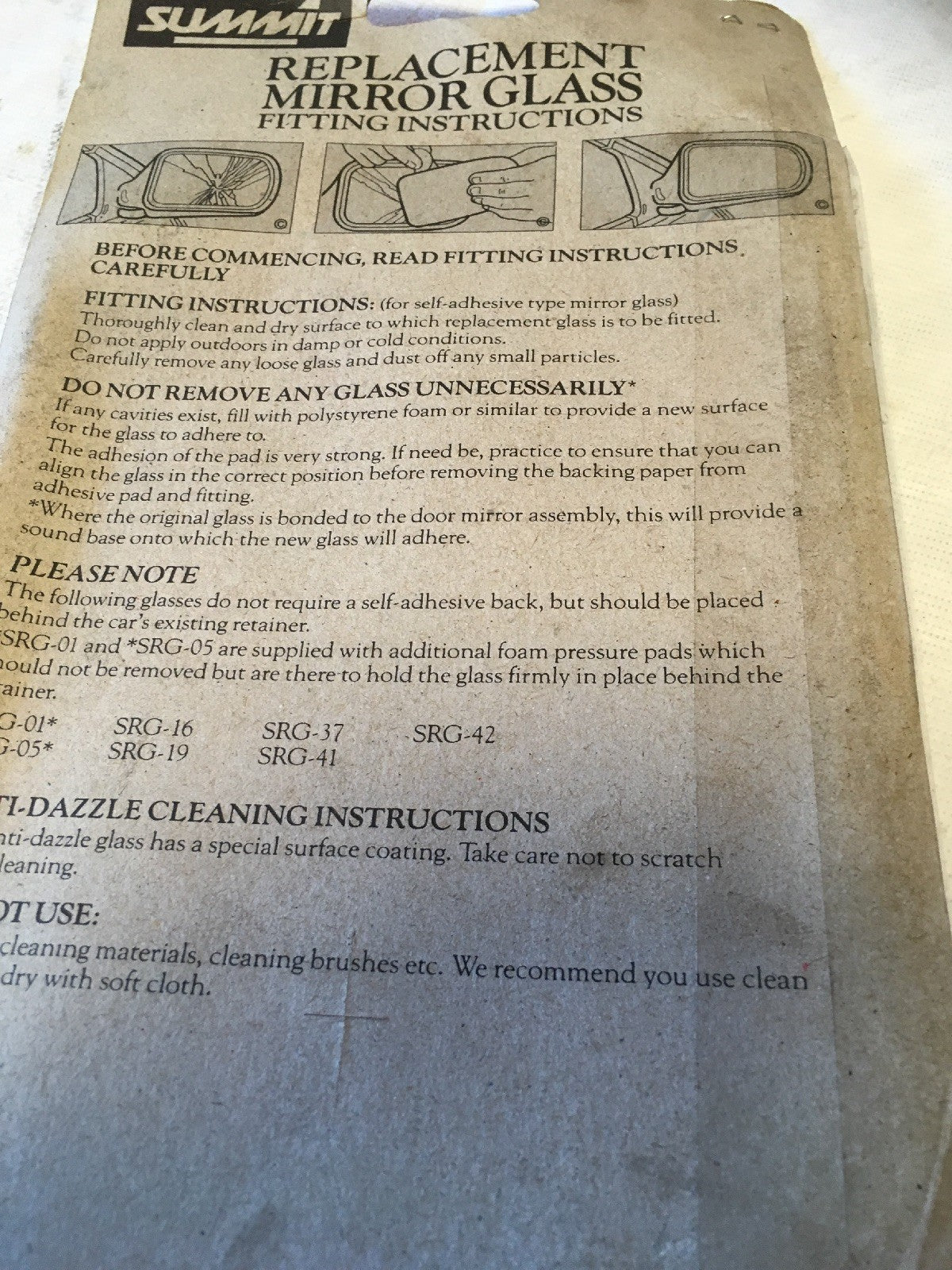 Ford Galaxy VW Sharan Left Side Replacement Door Wing Mirror glass2