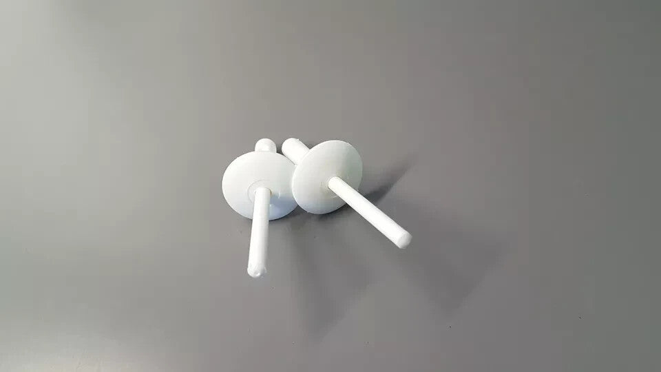 White Wheel Arch Flare & Trim Moulding Rivet Clips for BMW X5 X5M F15 F85 10 Pcs4