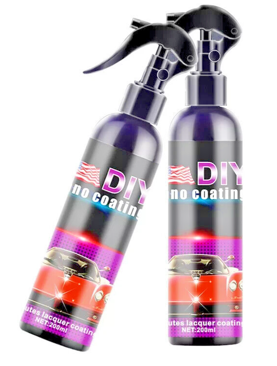 Detailer Rapid Spray Car Ceramic Coating Sealant Nano Crystal Formula Protects.2
