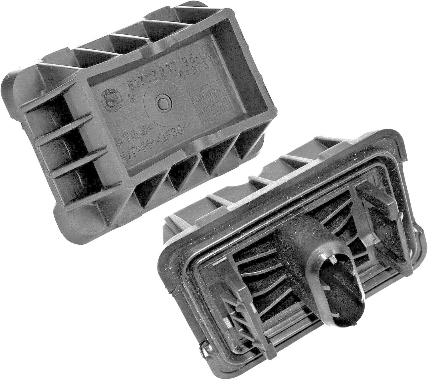 2x Jacking Point Mount Cover BMW 1 3 5 X1 E87 E90 F10 F06 OE 5171723719521