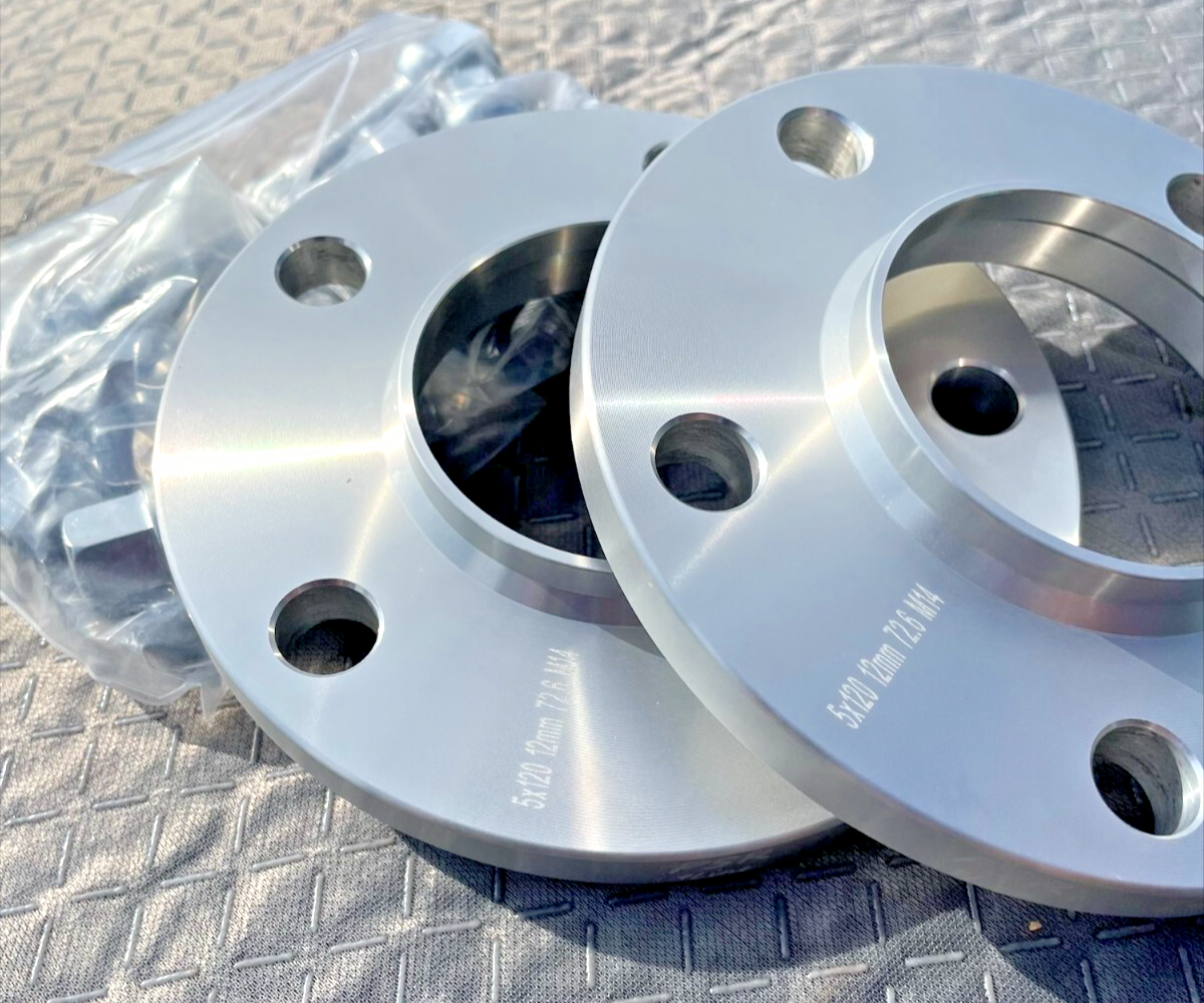 BMW Wheel Spacers 12mm 4x Hubcentric with Extended Bolts Suit all F & G Series .5
