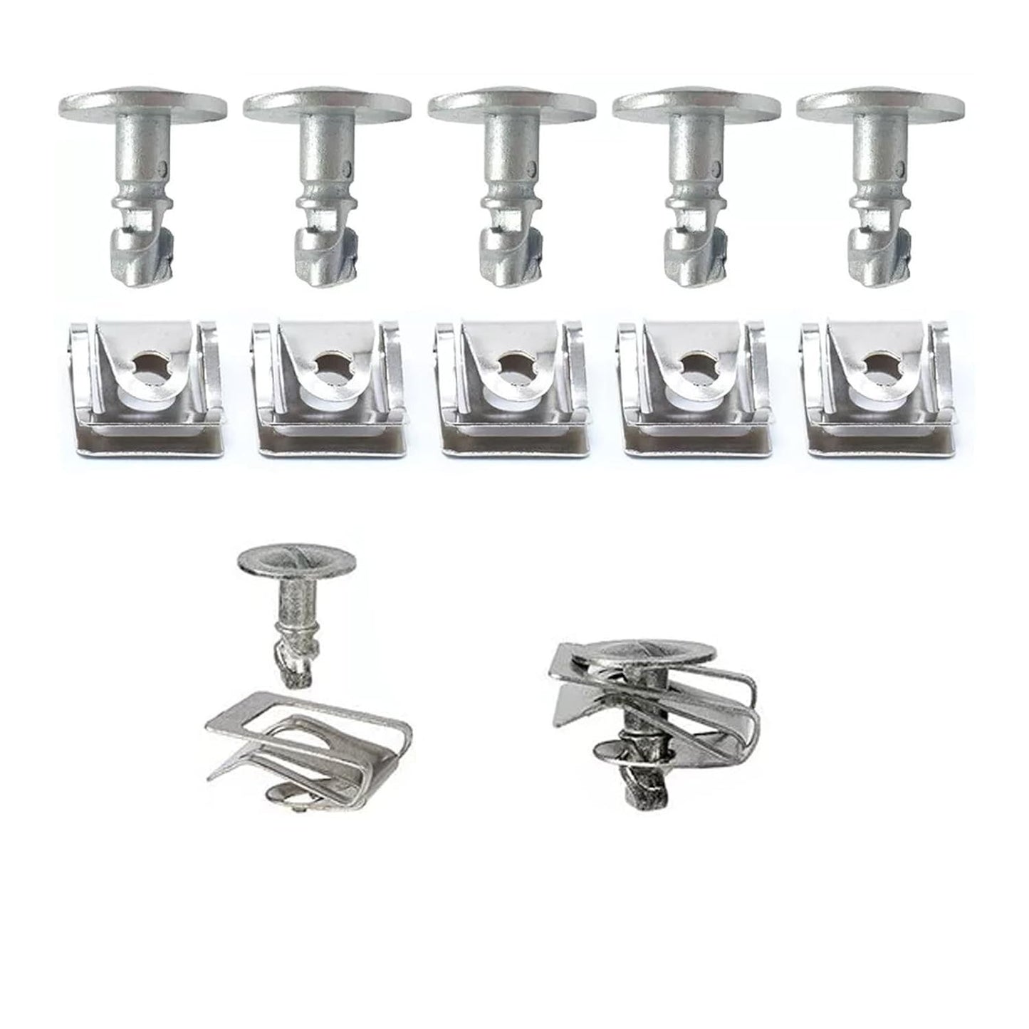 V.A.G Engine Undertray & Splash Guard Fasteners Clip Set Weather Shield - Set 1018