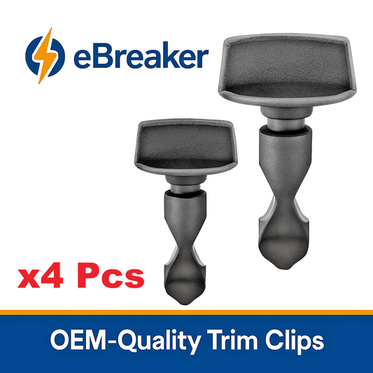 AUDI Bumper Tow Eye Cover Twist Bolt Locking Fastener Clips, - Pack of 4 Pieces.0