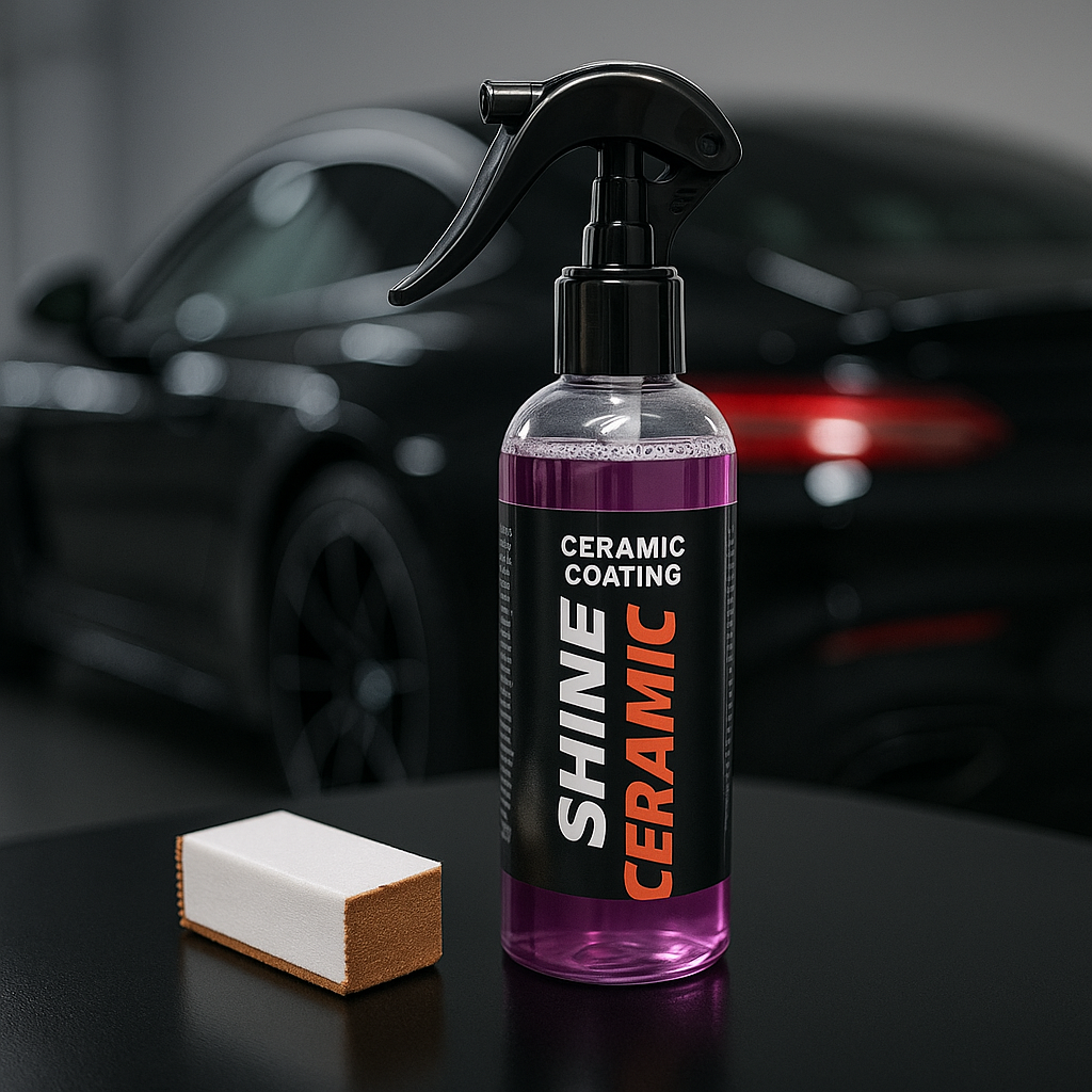 Professional-Grade Ceramic Coating Kit DIY at Home & Save! 10H Shine Protection.22