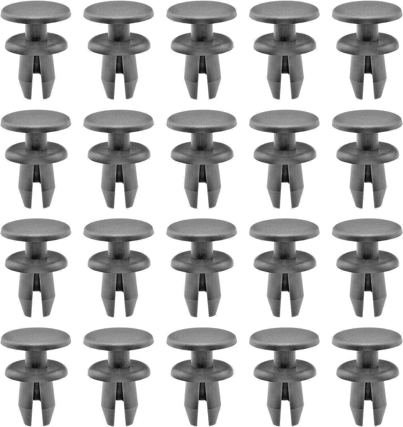 BMW Expanding Trim Rivet Grey x10 Pcs Interior Boot lining 3, 5, 7, X i Series19