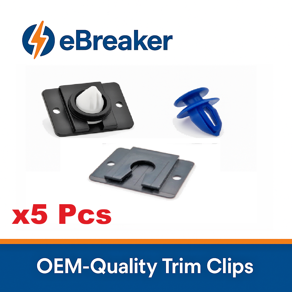 Universal Door Card Trim Clip Repair Plate - Stop Rattles & Secure Loose Trim x50