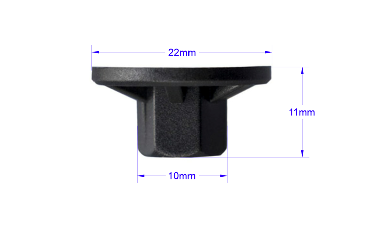 UNDERTRAY ARCH LINER SIDE SKIRT TRIM & BUMPER FIXING NUT VW N90757901 10Qty12