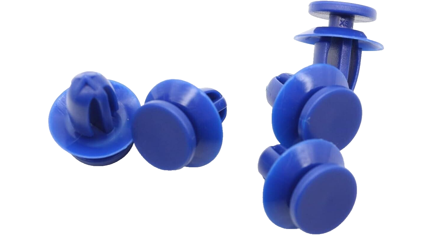 VAUXHALL Door Card Panel Interior Trim Clips Blue x15 Pcs #1325211811