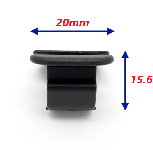 VW Bonnet Boot Insulation Sound Deadening Clips 8E0863727A x20 Pcs Golf Caddy1