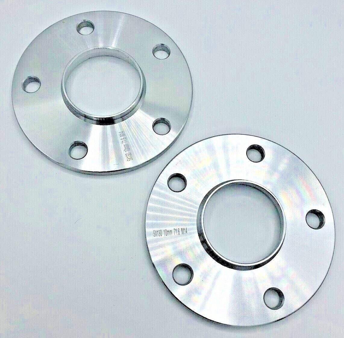 Porsche Wheel Spacers 12mm + Extended OE Bolts Set Of 2 in Silver 5x130 PSR9Line9