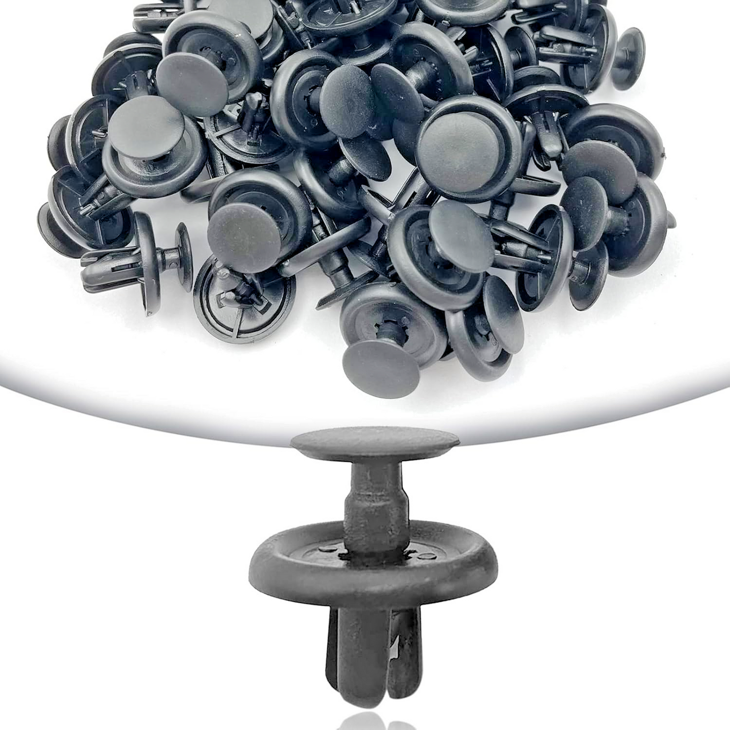 TOYOTA Push Fit Rivet Trim Panel Fastener Clip 7mm Hole  Prius Aygo & LEXUS 15pc13