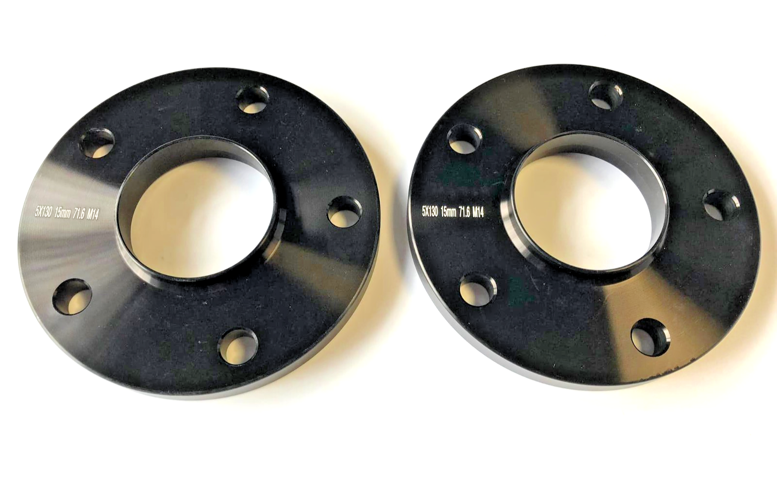 PORSCHE 20mm Wheel Spacers 5x130 With Extended AM Bolts, Precision Fit in Black7